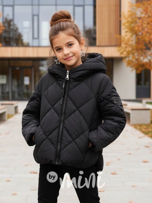 Podzimní prošívaná bunda TREND černá