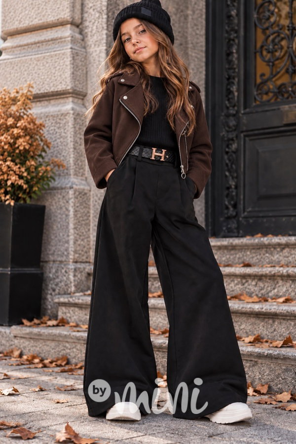 Podzimní fashion bundička chocolate