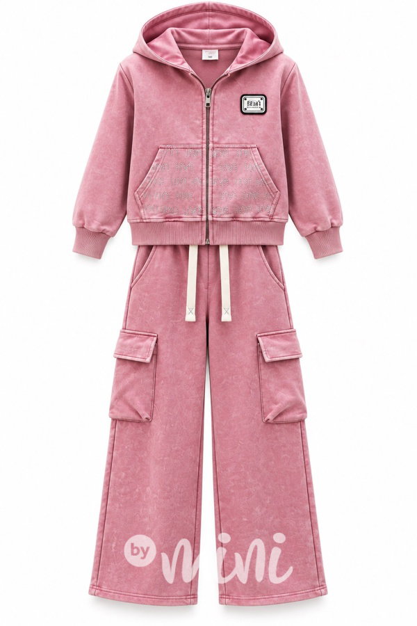 Soft cotton denim teenage souprava ROSE VINTAGE