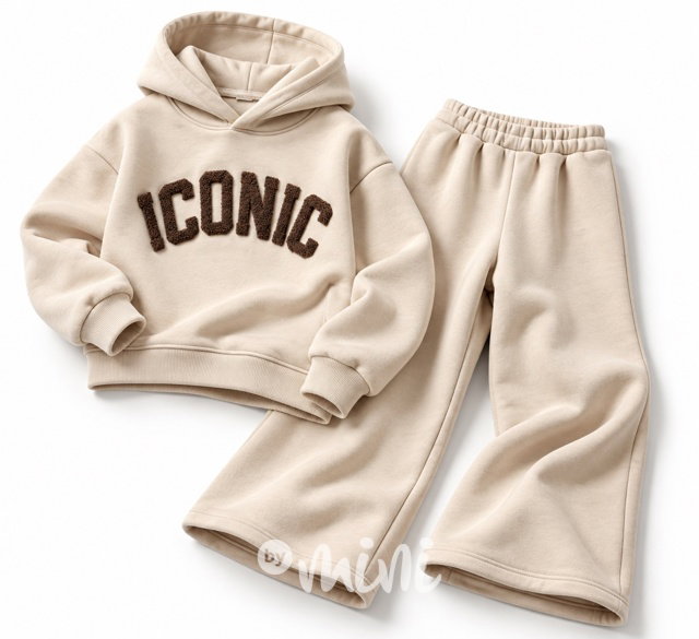 ICONIC zateplený komplet cream