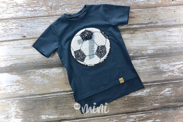 Football triko s přetáčecími flitry