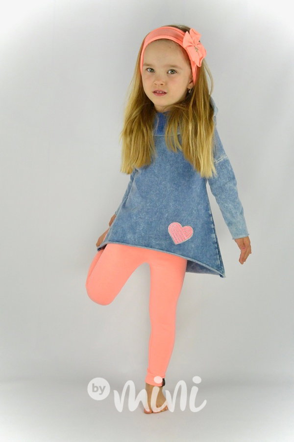 Atypická jeans mikina