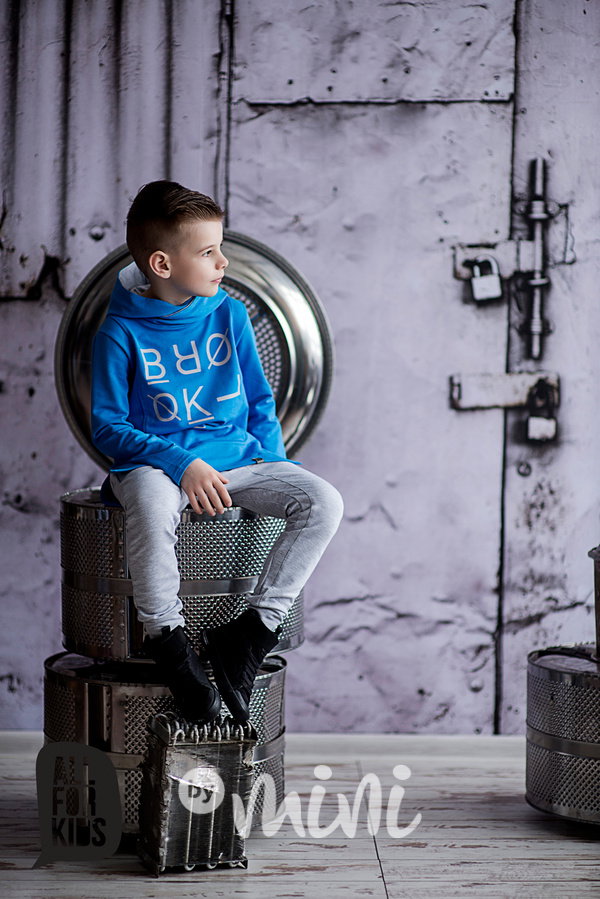 Brooklyn blue/grey komplet
