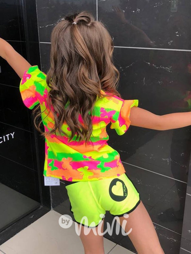 NEON Butterfly triko