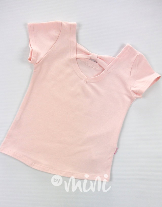 Mašličkový top pink