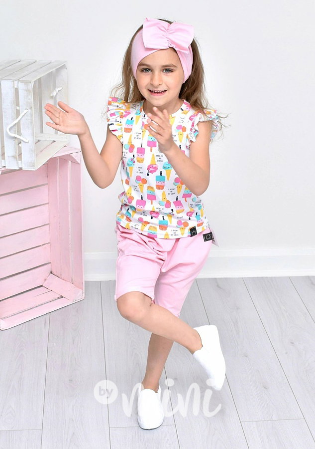 3ks Ice cream komplet pink
