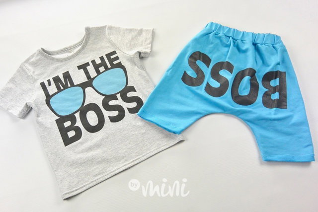 BOSS souprava blue