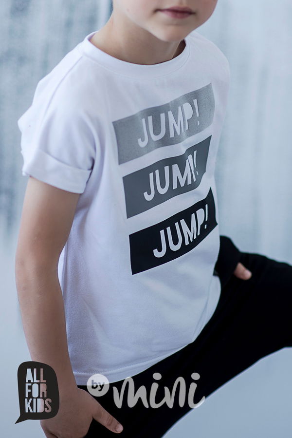 JUMP triko grey