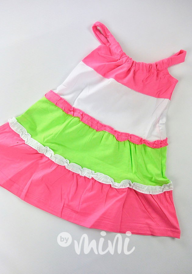 Neon summer dress I.