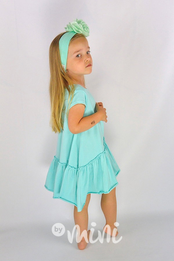 Mint comfy šaty butterfly