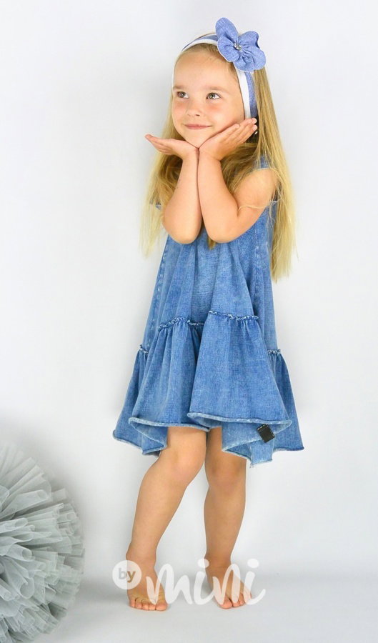 Jeans šaty pro dívky