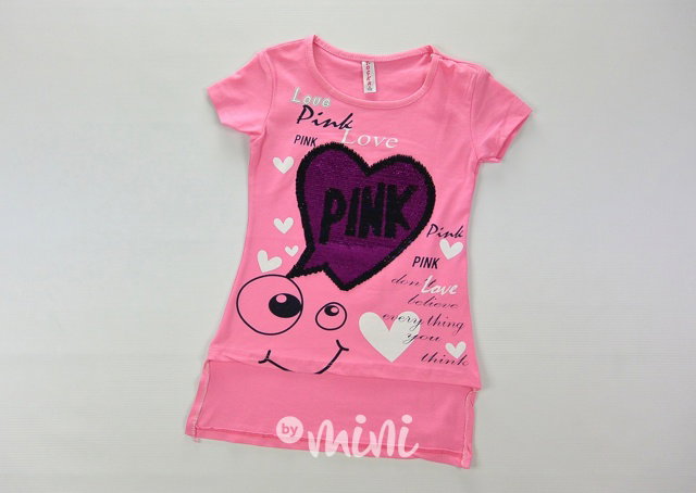 Love Pink tričko růžové