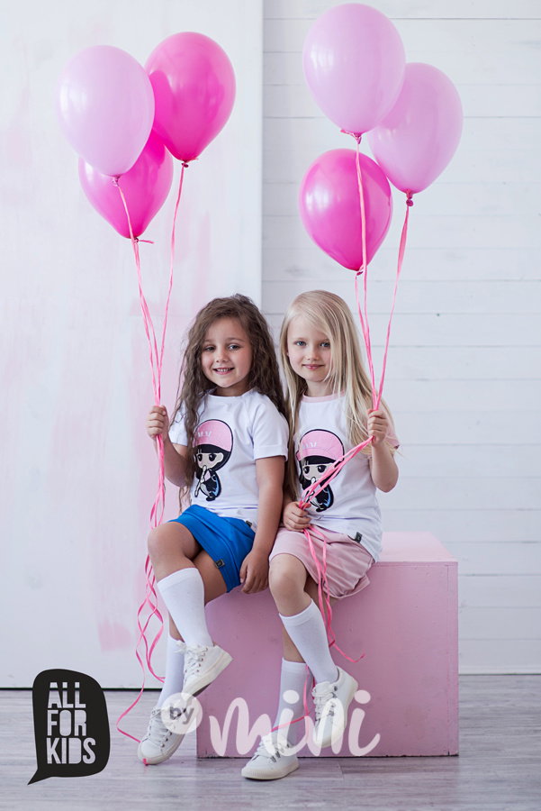3ks souprava PINK: mikina, sukně, triko flitry