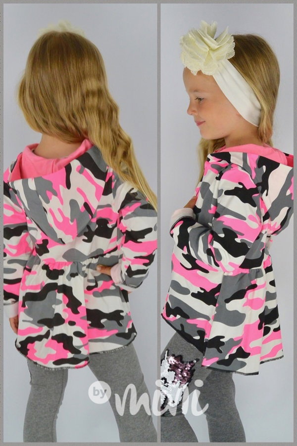 Pink army mikča na zip