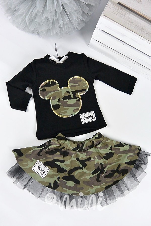 Dívčí army set - Mickey