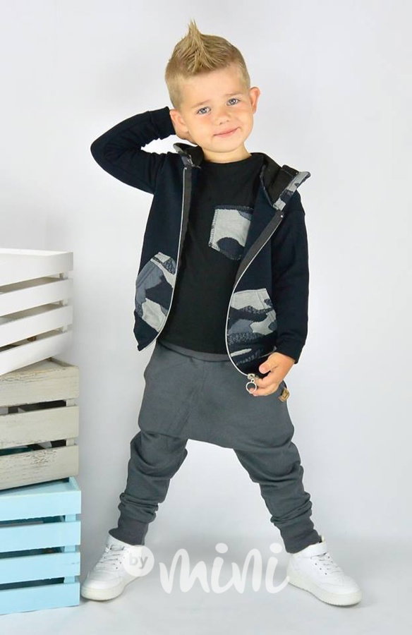 Antracit grey baggy tepláčky