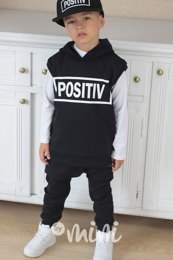 Černá vesta POSITIV