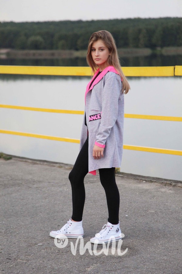 Dance kardigan neon pink
