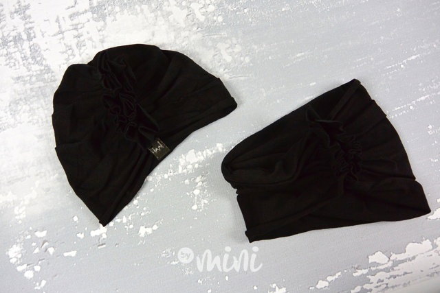 3v1 turban + nákrčník (čelenka) black