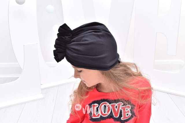 3v1 turban + nákrčník (čelenka) black