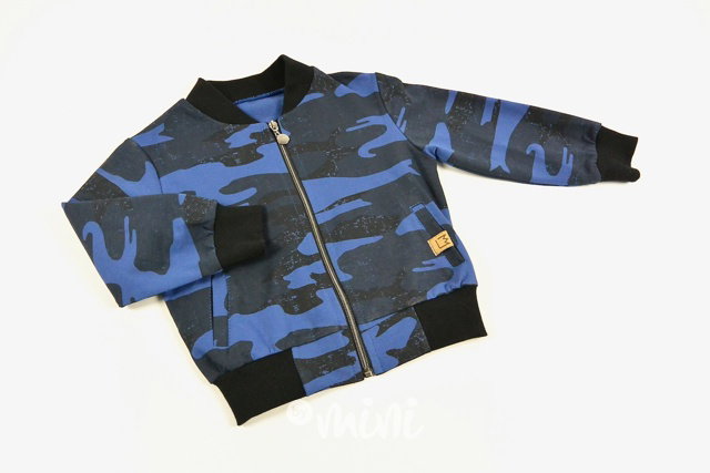 Blue army bomber mikina