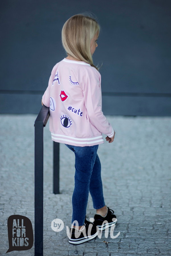 Cotton jeans baggy s mašličkou