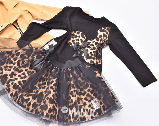 Leopard tutu komplet