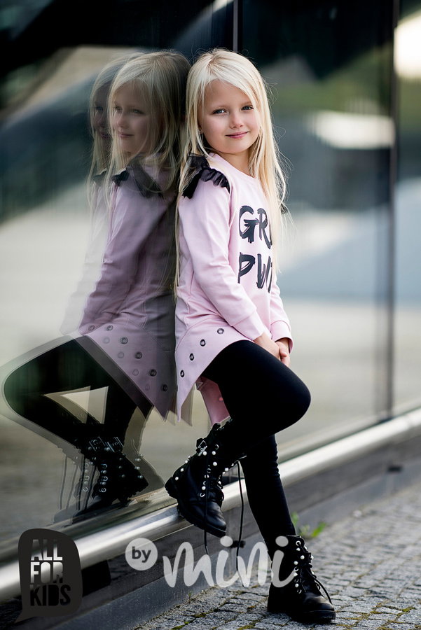 GRL pink tunika + legíny