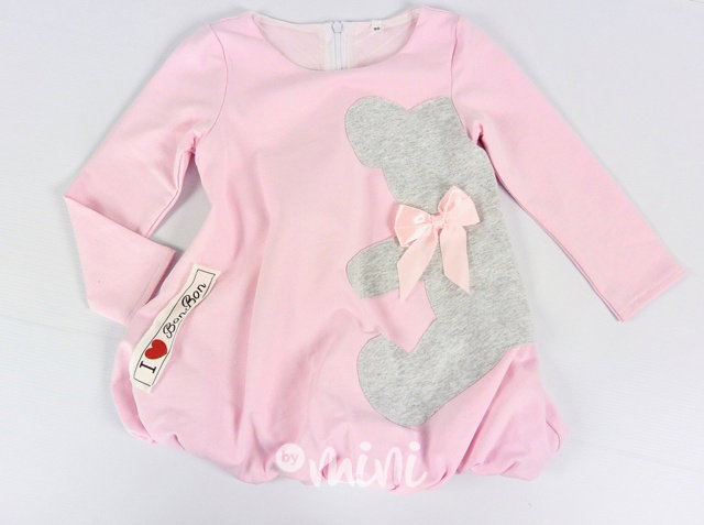 Pink bear šaty