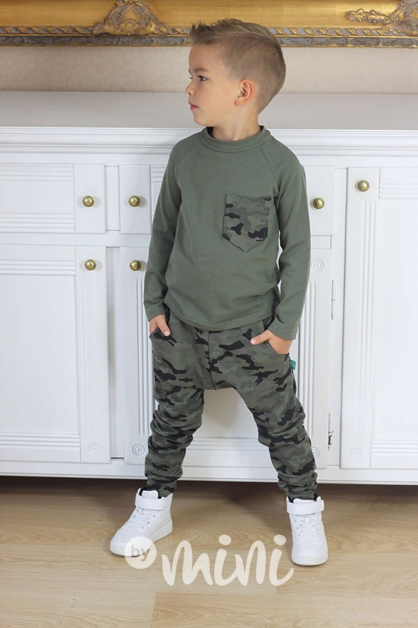 Khaki army tepláčky