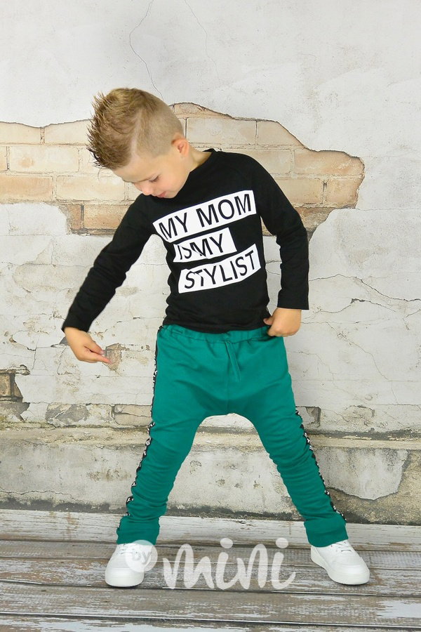 Stylist smaragd chlapecký set