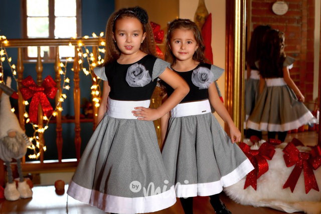 Elegantní šaty se spodničkou