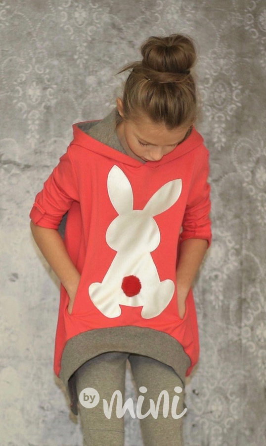 Pink bunny atypická long mikča