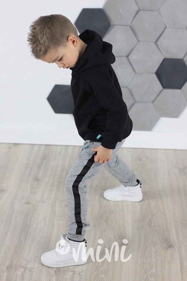 Mramor baggy s lampasem