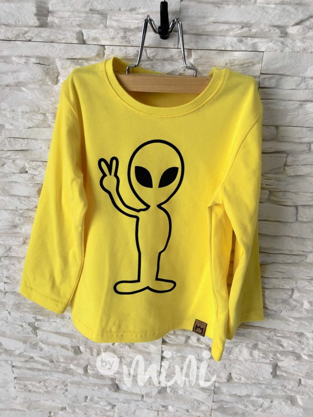 Alien triko žluté
