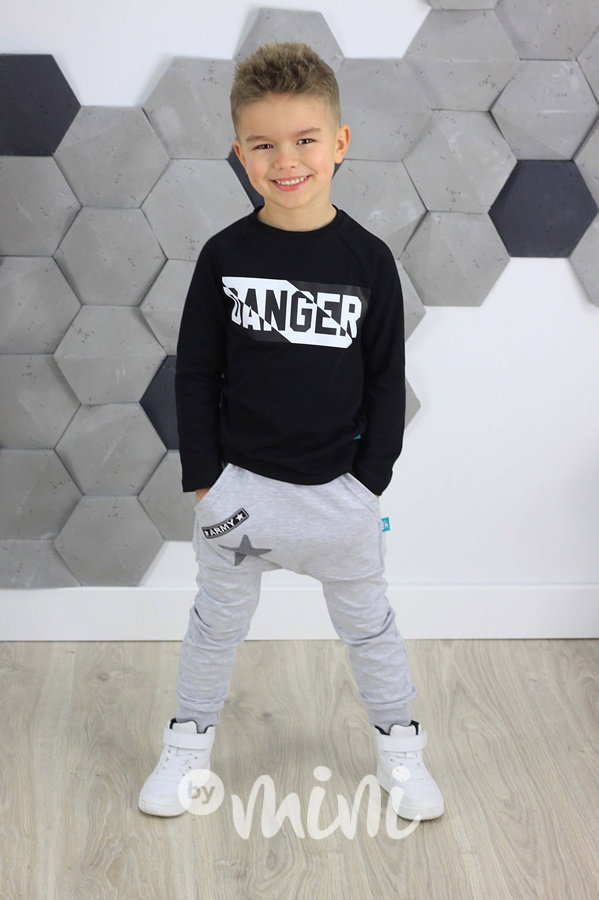 DANGER černé triko