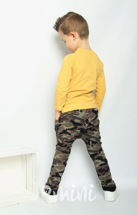 Daddy's boy mustard set