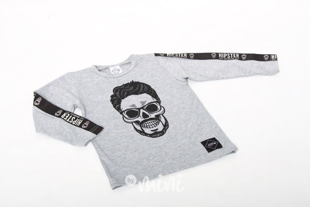 Hipster grey triko