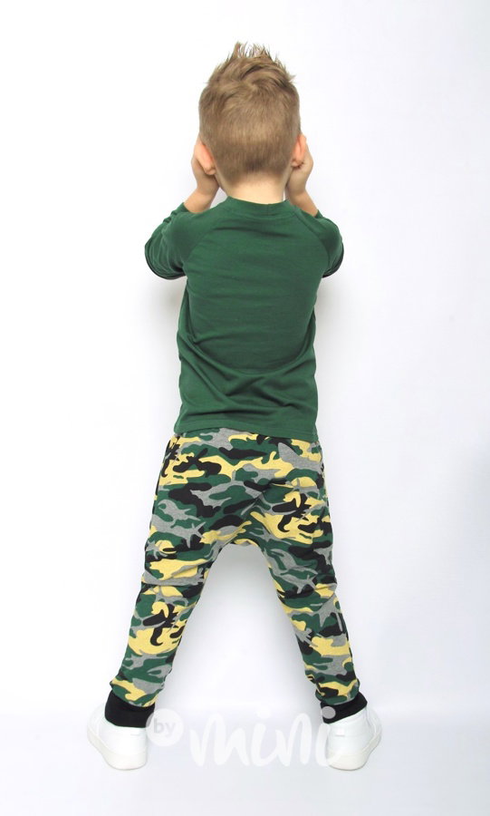 Mommy's boy set green