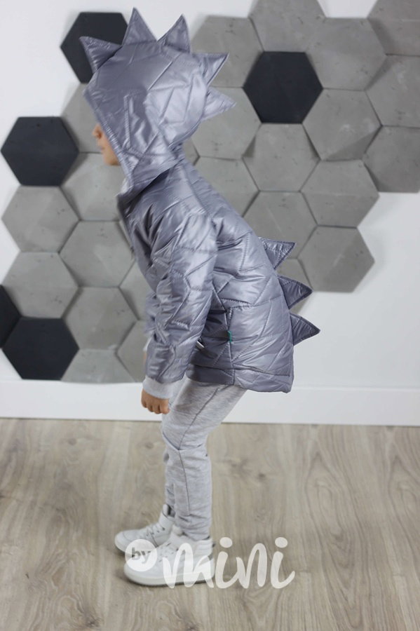 Silvergrey dračí long bundička