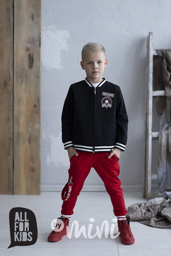 Awesome prošívaná bomber mikina