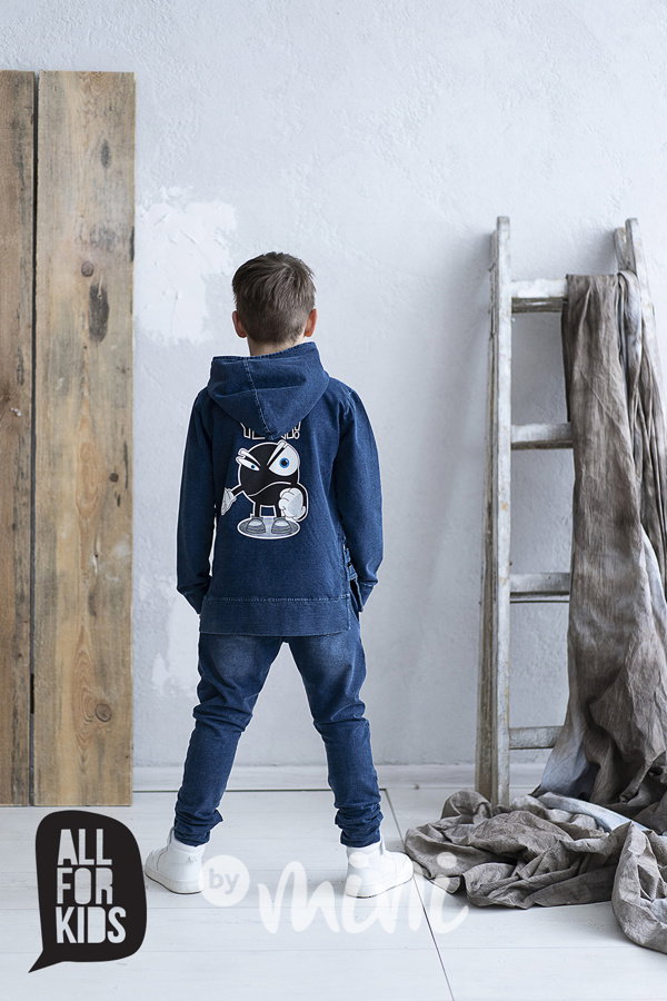 Blue jeans baggy