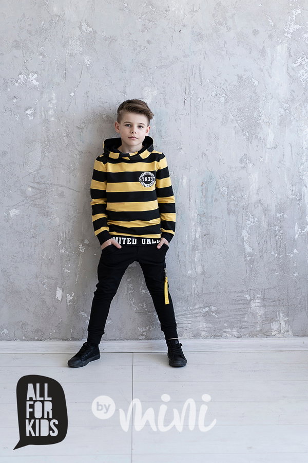 Unlimited souprava black/yellow