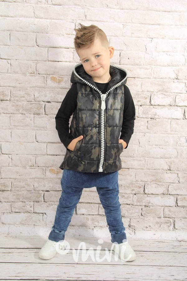 Army vesta s maxi zipem