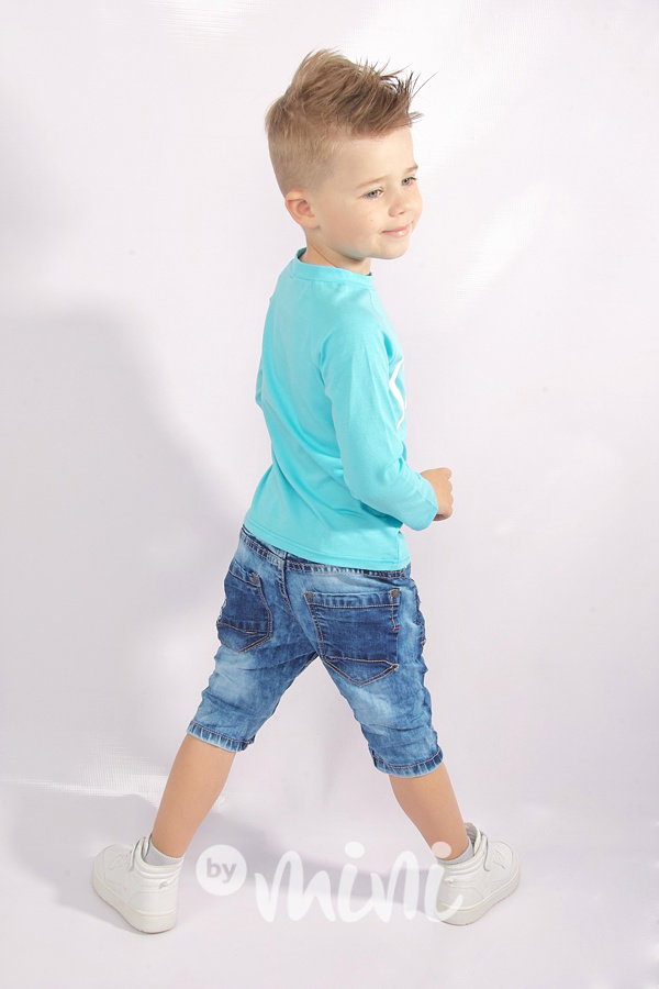 Blue jeans shorts