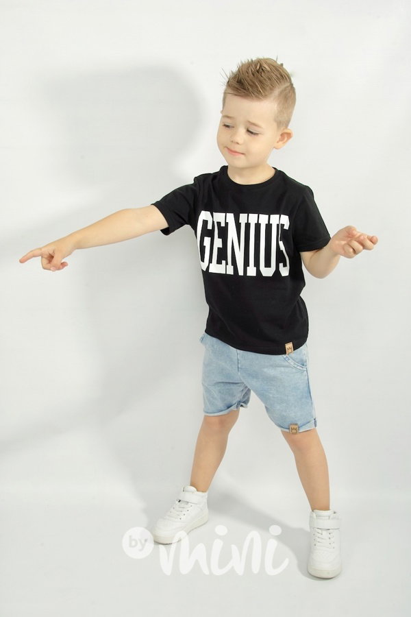 chlapecké džínové kraťasy