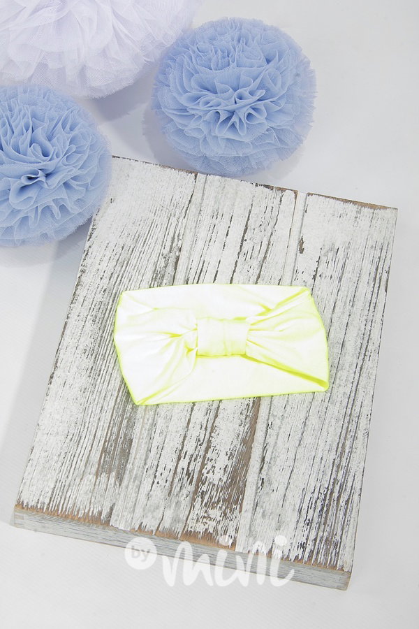 Neon basic stretch čelenka