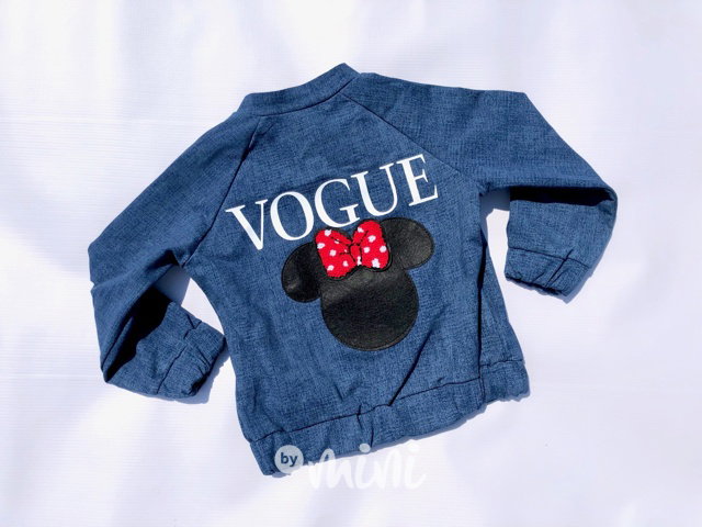 Vogue Minnie jeans dětská mikina