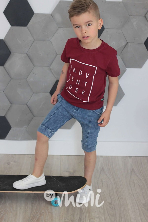 Denim cotton shorts - chlapecké kraťasy