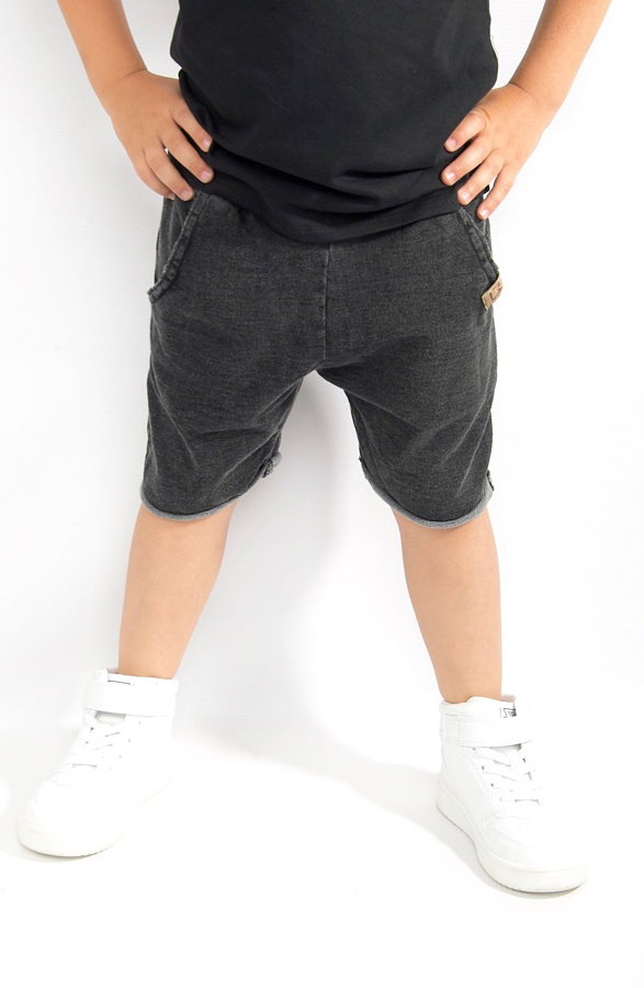 Dark jeans shorts - chlapecké džínové kraťasy